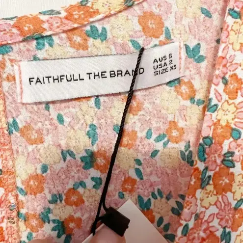 Faithfull the Brand FAITHFUL THE BRAND Anika Jumpsuit in Mathiola Floral size 2‎