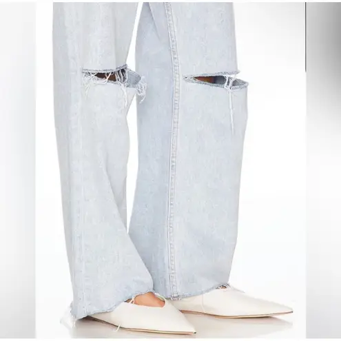 GRLFRND Bella Low Rise Boyfriend Jeans Echo Park Distressed Sz 27 Revolve Denim