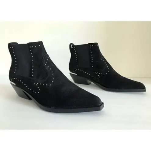 Rag and Bone  WESTIN STUDDED ANKLE BOOTS 36