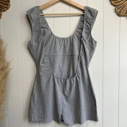 Free People  jumpsuit one-piece romper playsuit cotton onesie shortie bodysuit XL