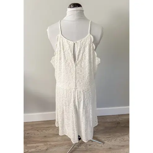 Fortune + Ivy White Lace Dress