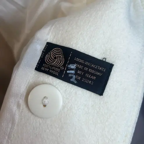 David Benjamin 100% Pure Wool Aline Fairy Core Peacoat Classic Chic Size 12