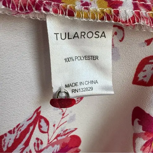 Tularosa  Santorini Floral Fuchsia Bloom Maxi Dress