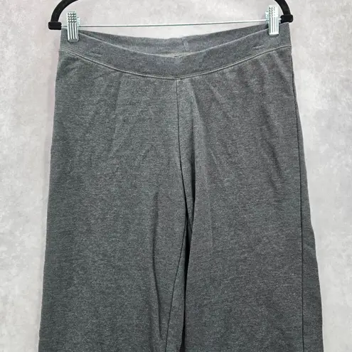Hanes  Eco Smart Gray Pullon Wide Straight Leg Trousers Joggers Pants S Small