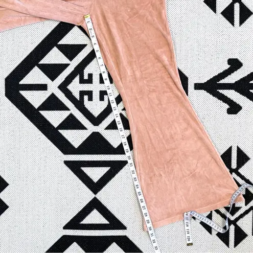 Aerie  REAL Obsessed Velour High Waisted Kick-It Flare Pant in Toasty Medium