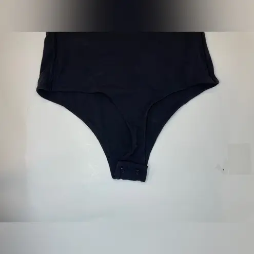 SKIMS NWT Women’s Fits Everybody High Neck Bodysuit in Onyx/Black Size XS