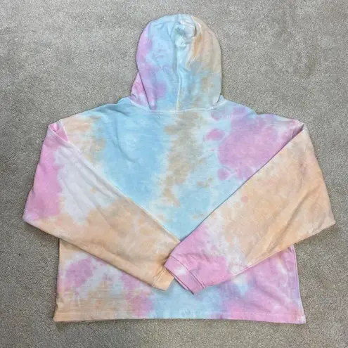 NWT League Unwind Tie Dye University Of Michigan Hooded Sweatshirt Size XL