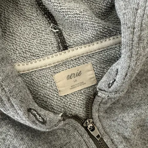 Aerie  grey hoodie jacket