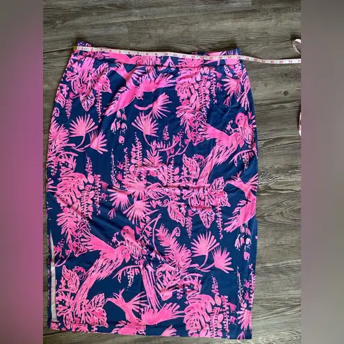 Lilly Pulitzer  Blue and Pink Sarong