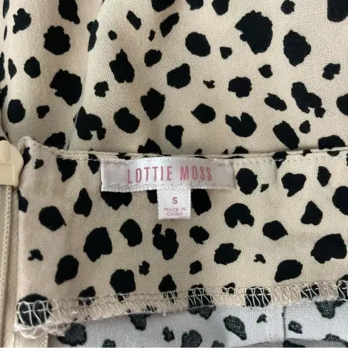 Lottie Moss Pacsun  Cheetah Print Ruffle Skirt‎ Size Small