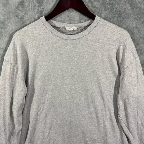 LNA Heathered Gray Burgess Sweatshirt Large