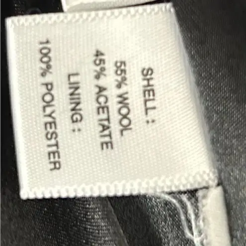 Ann Taylor  Wool Blend Three Button Cropped Lined Blazer Size 8 Petite - Image 10