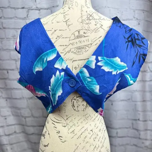 So What! of California **Vintage 1980's** Button Back Top