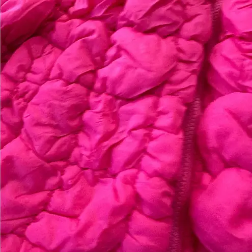 NEW IN Magenta pink Bubble Quilted Puffer Vest NEW Size LARGE