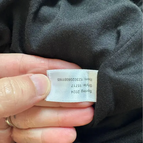 Marine layer Black Lexi Rib Sun-In Spaghetti Strap Dress Size Small NWT