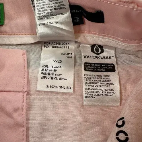 Dockers NWT Weekend Chino Womens W25 Pink Skinny Stretch Pants