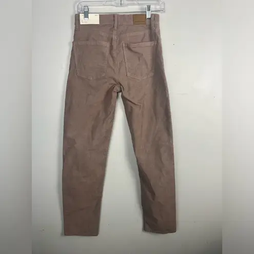 American Eagle NWT  90s Straight Mauve Corduroy Stretch Pants Size 25W