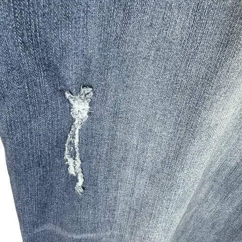 Democracy "Ab"solution Medium Wash Straight Leg High Rise Stretchy Jeans Sz 22W