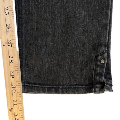 White House | Black Market  Noir straight leg jeans, size 6 EUC