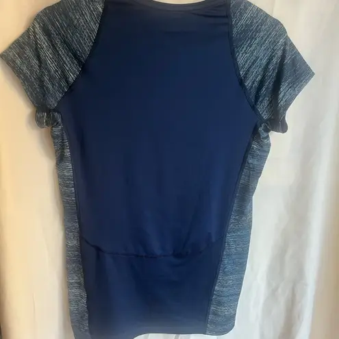 Adidas  women  Blue Performance Shirt