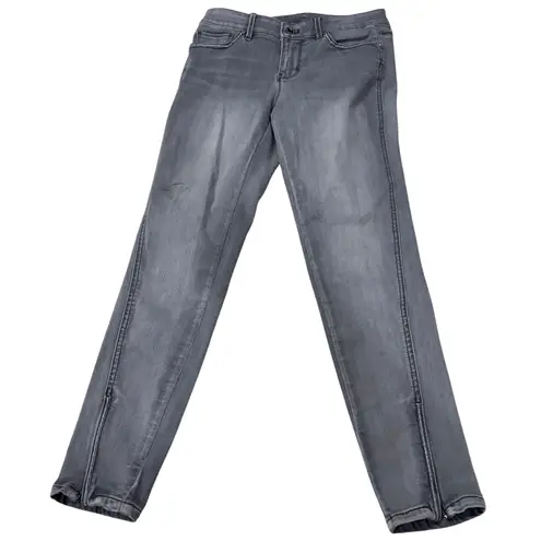 White House | Black Market White House Black‎ Market skinny ankle jeans with zippers on ankles