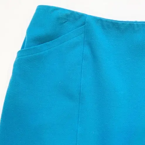 CAbi #3220 Sigourney Pencil Skirt Teal Size 10 EUC