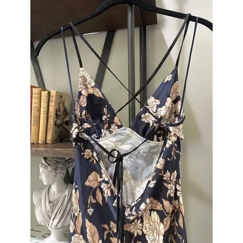 Bec & Bridge Opaline Floral Silk Maxi Dress Opaline Floral Womens Size 6