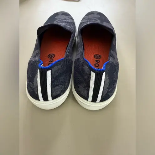 Rothy's Rothy’s gray and black camo loafers size 8.5