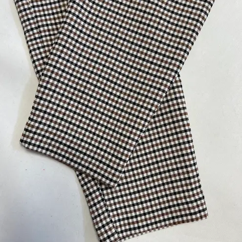 ZARA Plaid Slim Pants NWT