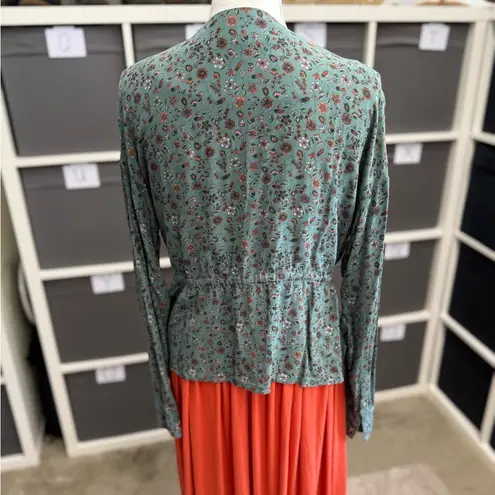 Dip Woodland Ditsy Floral Button