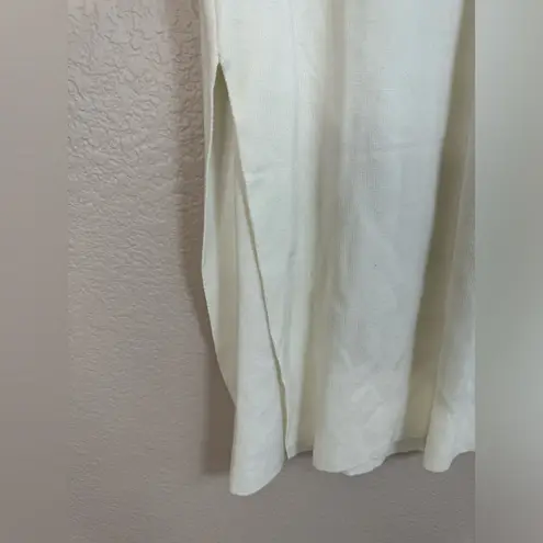 o.p.t. White Off The Shoulder Long Sleeve Maxi Sweater Dress size XS $198 - Image 6