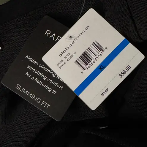 Rafaella X-Large Slim Leg Slimming Fit Ponte Pants Stretch Flat Front Pull-On