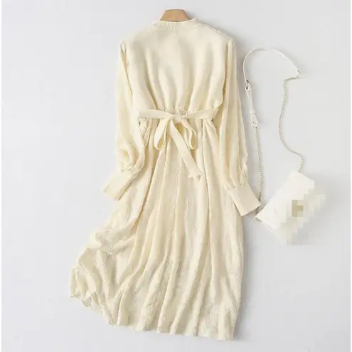 New Womens Boutique Holly & Lace Vintage Retro Chic Holiday Sweater Dress