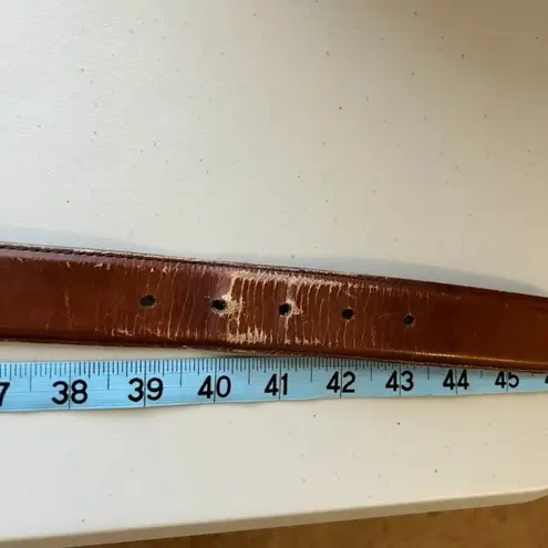 Allen Edmonds Soft Tan Distressed Calfskin USA Made Belt