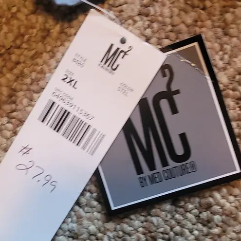 MC2 by Med Coulure Scrub Top SIZE 2XL Gray