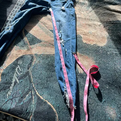 Wax Jean “Butt, I Love You” High Rise Skinny Jeans Blue Medium Wash Women’s 1/24