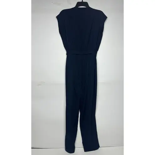 Women's New York & Company Navy Sleeveless Zip