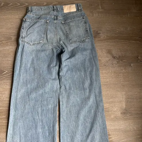 GRLFRND Brooklyn High Rise Straight IN LOST PALMS 25