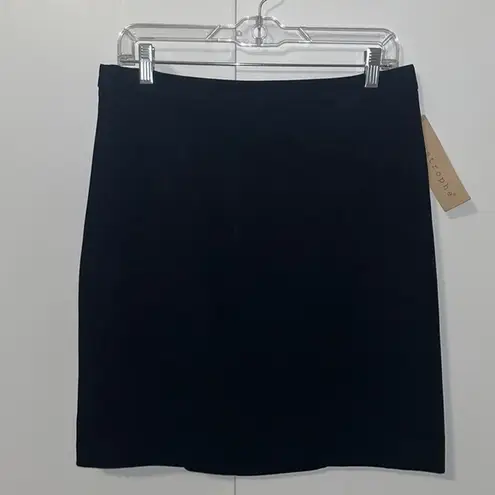 Apostrophe NWT Appstrophe Black MIDI Back Zip Skirt Size 14 Office Business Casual Work