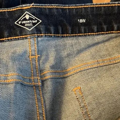 st. john's bay  size 18 straight jeans‎ - 3102
