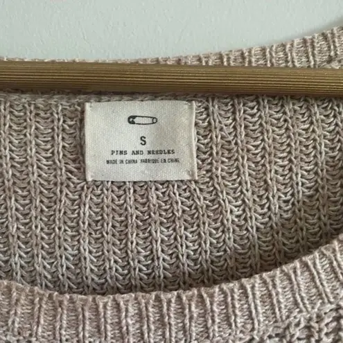 Pins and Needles Lace Trim Sweater