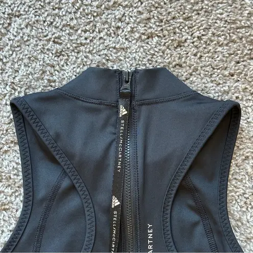 TRUEPACE HEAT RDY RUNNING HIGH NECK ZIP CROP TOP WOMENS SIZE SMALL BLACK NEW