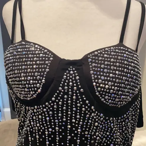 Women’s Sexy Black BodyCon Sheer Dress with Bodysuit 5XL Size 5X