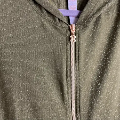 Savage X Fenty Plus Size Sleep & Shine Olive Green Hooded Onsie