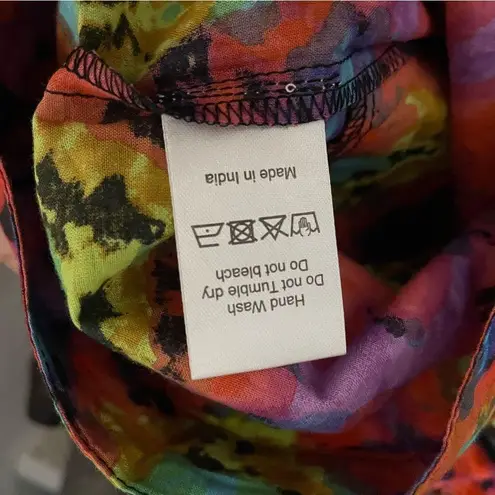 💙💖 NWT Connor & Blake Brielle Cotton Boho Ikat Shorts Red Size L