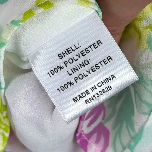 Majorelle New Summer Gown Dress Pink Summer Fling Floral Asymmetrical Hem Medium