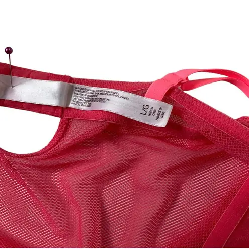 gilligan and o'malley Women Size Large Pink Corset Sleepwear Intimate (10I-10)