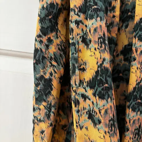 Ulla Johnson Elaine Floral Silk Mini Dress Size 0 XS Puff Sleeve Runway Wedding