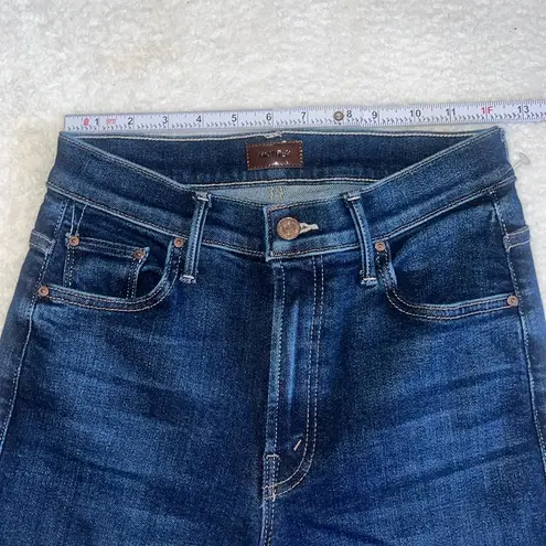 MOTHER The Insider Ankleā Jeans Mind Games Blue Wash Size 25 NWOT