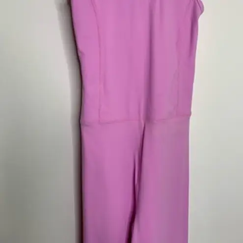 Set Active Sportbody Jumpsuit One Piece Pull On Pink Womens Medium